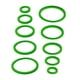 thumbnail image 3 of 10 piezas de anillos flotantes para plantas de acuario, anillos flotantes para plantas de pecera, anillos redondos de EVA Verde, 3 of 9