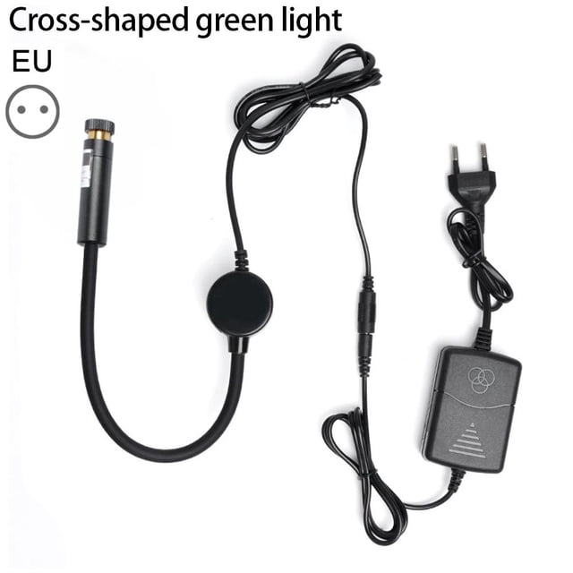 Magnetic LED Quilting Light for Sewing Machines, Adjustable Gooseneck Sewing Guide with Multi-Mode Line/Cross/Dot Guiding, USB Powered Work Light for Lathe & Woodworking, 13-inch Arm
