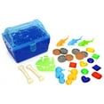 thumbnail image 3 of (2 pack) Play Day 24-Piece Treasure Chest Pool Dive Toy Set, 3 of 6