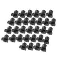 thumbnail image 4 of Accesorios para el cabello, 100 Uds., Mini Clip de plástico negro para ropa, Mini Clip de plástico, construcción robusta Jadeshay A, 4 of 8