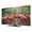 Pink Green, variant on TV Cover Indoor, Coastal Flamingo Stretch TV Dust Cover Television Screen Protector, Summer Tropical Sunset Elastic Polyester Display Covers, Monitor Slipcover for LED LCD TVs 32 Inch