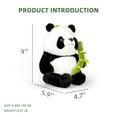 thumbnail image 3 of CHUNYAN Panda plush toys, cute panda dolls holding bamboo, holiday gifts, 3 of 7