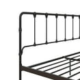 Mainstays Farmhouse Metal Bed, King, Black