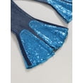 thumbnail image 7 of Bagilaanoe Little Girl Flare Jeans Elastic Waist Bell Bottoms 3T 4T 5T 6T 7T Toddler Sequin Denim Pants Baggy Trousers Kids Fall Casual Clothes, 7 of 7