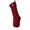 Red A, variant on Oversized Embroidered Christmas Stocking Knit Fabric Sturdy Materials Holiday Gift Pouches For Fireplaces Decors