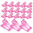 thumbnail image 5 of 40 Pcs Nail Clip Pink Abs Crystal Glue Manicure, 5 of 5