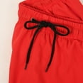 thumbnail image 3 of MADHERO Men's Swim Trunks with Mesh Liner Quick Dry Swimwear Bathing Suit Red Size 2xl, 3 of 6