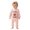 Pink, variant on larppty Infant Baby Boy Girl Football Outfit On Sundays We Watch Football with Daddy Football Season Romper Jumpsuit Hat (Pink,6-12 Months)