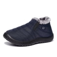 thumbnail image 1 of Zapatos de algodón de gran tamaño 35-47, cálidos, antideslizantes, informales, ligeros, impermeables, con paraguas, botas de nieve de PU, 1 of 5
