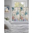 thumbnail image 3 of Vintage Coastal Living Room Curtains 2 Panel, Sea Turtle Octopus Coral Beach Nautical Cafe Window Treatment, Farmhouse Bedroom Bathroom Kitchen Curtains Drapes 104"x54", 3 of 6