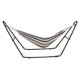 thumbnail image 1 of Hamaca, Cama ColganteCapacidad: Para 2 personasAlto: AjustableMarrón, Brasileño, Algodón, con soporte tipo-H, 1 of 5