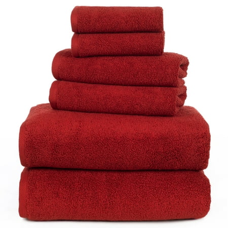 UPC 886511653276 product image for Lavish Home 100% Egyptian Cotton Zero Twist 6-Piece Towel Set | upcitemdb.com