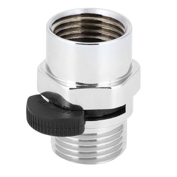 Tebru Shower  Valve,1/2in Shower  Sprayer  Control Valve Shut Off Valve Adapter Bathroom Accessories
