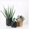 thumbnail image 2 of Washable Kraft Paper Container Decorative Reusable Paper Bag Organizer Flowerpot Cover Toy for Decoration and Storage Size S(Light Brown), 2 of 6