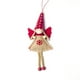 thumbnail image 2 of Muñeca de niña ángel de tela navideña, regalo de Navidad, decoración de árbol de Navidad, colgante, decoración de fiesta de año nuevo de Navidad, 2 of 7