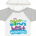thumbnail image 4 of Inktastic My Daddy is the Worlds Best Accountant Boys or Girls Baby Bodysuit, 4 of 5