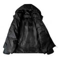 thumbnail image 3 of MADHERO Men's Puffer Jacket Water-Resistant Insulated Down Alternative Outerwear Coats Black Szie XL, 3 of 6