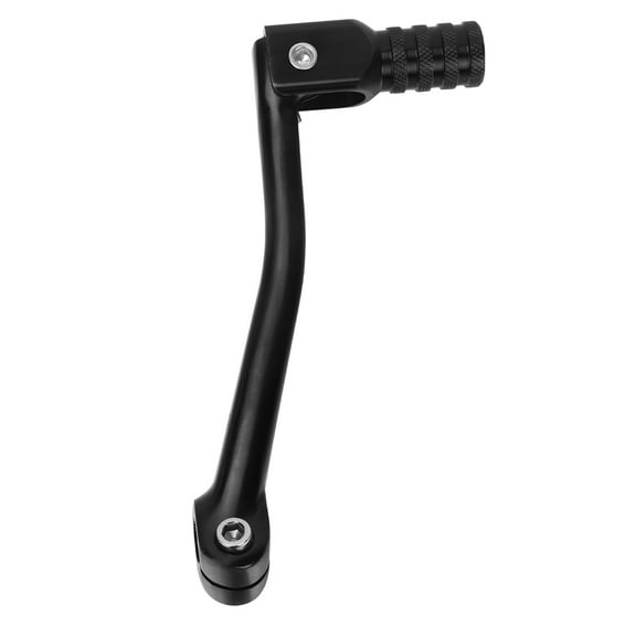 Motorcycle CNC Aluminum Folding Gear Lever Folding Motorbike Lever Gear ATV Dirt Bike Gear Lever (Black)