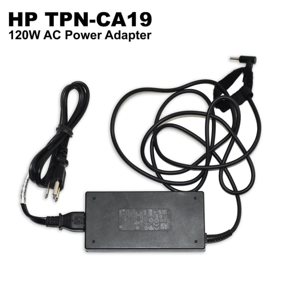 Pre-Owned New Genuine HP 19.5V 6.15A 120W AC Power Adapter TPN-CA19 L41856-001