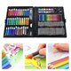 thumbnail image 3 of 150PCS Watercolor Pen Oil Pastel Crayons Colored Pencil Set Art Painting Supplies (Black), 3 of 4