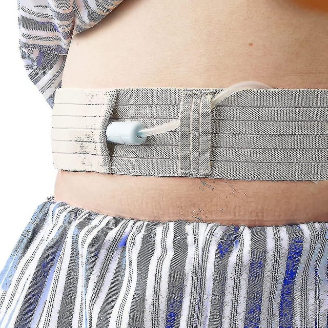 Cinturón de catéter de diálisis peritoneal para hombres y mujeres - Cinturón de diálisis abdominal - Accesorios de diálisis-AM