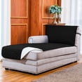 thumbnail image 1 of Subrtex Chaise Sofa Cover Reversible Slipcover with Elastic Straps, 1 of 6
