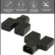 thumbnail image 4 of Adaptador C14 A C19, Carcasa De PVC C14 A Adaptador Dual C19 125V-250V Y Tipo Divisor 4000W 16A-20A Conductor De Cobre Para Automóvil, 4 of 7