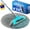 Ocean Blue, variant on EzLint Mega 52" Carpet Rake & - & Hair Remover Broom with Adjustable Handle & Extra Wide for Carpets, Rugs & Stairs, Blue