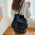 thumbnail image 3 of Bolsos de mano de alta gama para mujer, gran capacidad, diseñador de lujo, nueva tendencia 2023, versión coreana, bolso de mano retro para viajes, 3 of 5