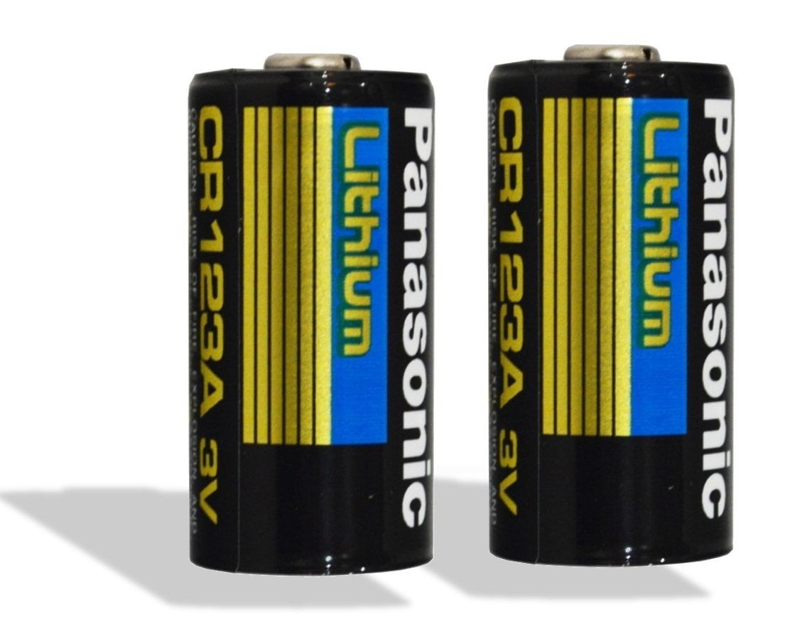2 Battery Count Rayovac 123A Lithium Batteries 3V Lithium Photo Batteries 