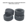 thumbnail image 2 of Rueda de llanta de plástico de la piel del neumático del modelo 1/18 Control remoto Accesorios para automóviles Reemplazo para WLTOYS A949 A959 A969 A979 K929 4pcs Noticed FN001326-00, 2 of 6