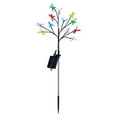 thumbnail image 2 of Gnmfd Solar Hummingbird Branch Garden Lights, Color Changing LED Outdoor Yard Decoration, Solar Powered Romantic Lighting for Patio Lawn Backyard Walkway Garden Parties, 2 of 9