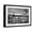 Black Frame, variant on Art.com Louvre with Eiffel Tower Vista #2 Photographic Print by Alan Blaustein, Black Frame Wall Art, 29" x 21"
