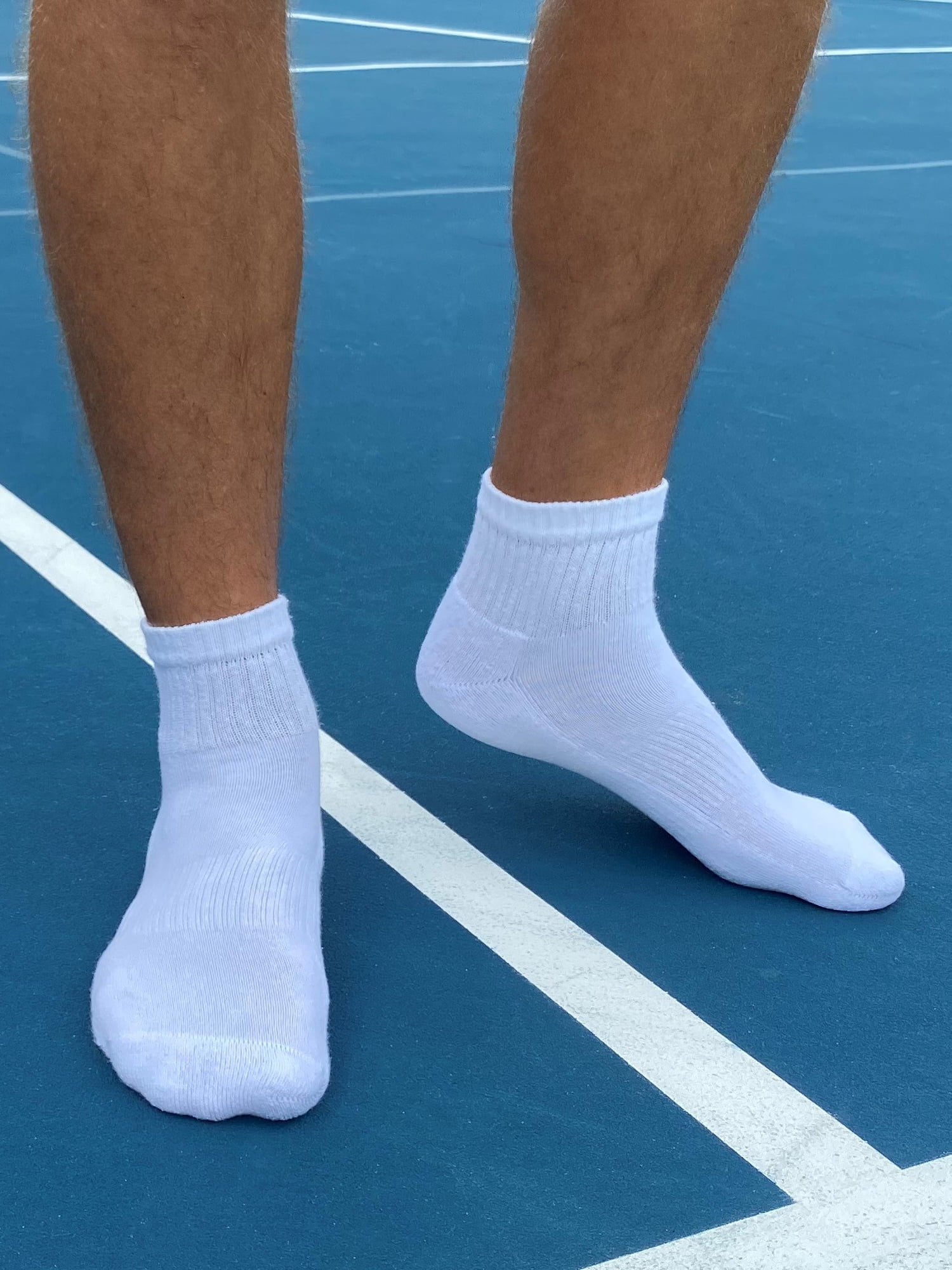 Gildan Men's Active Cotton Ankle Socks, 10 Pairs