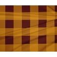 thumbnail image 4 of oneOone Polyester Lycra Maroon Fabric Gingham Check Dress Material Fabric Print Fabric By The Yard 56 Inches Wide, 4 of 4