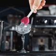 thumbnail image 5 of Nkmbld Cooking Tongs Stainless Steel Silicone Clamps Mini Ice Mold Coffee Cubes Food Clips, Pink, 5 of 7