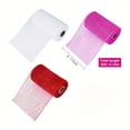 thumbnail image 2 of Mesh Ribbon Roll Decorative Mesh for Crafts Wreaths Floral Arrangements Gift Wrapping Table Decor DIY Projects Supplies, 2 of 2