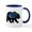 White/Navy Inside, variant on CafePress - BEAR SKIES Mugs - 11 oz Ceramic Mug - Novelty Coffee Tea Cup