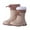 Brown433/R, variant on MEZZALL Boys Boots Children Thickened Rain Shoes For Kids Comfortable All Seasons Rainy Weather And Outdoor Activities Relaxed Fit Baby Footwear