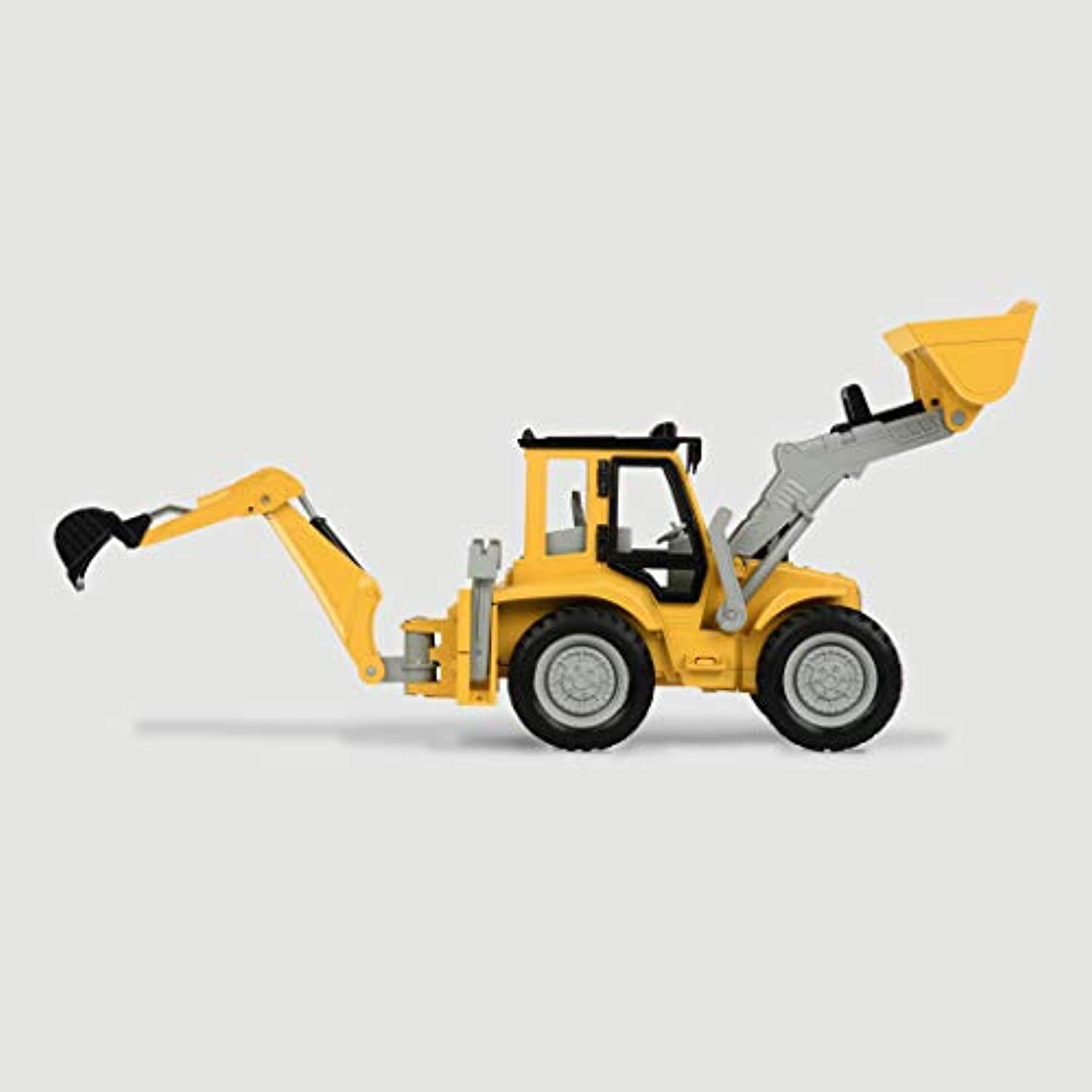 Driven Backhoe Toy Loader With Sound Effects by Battat for sale online 