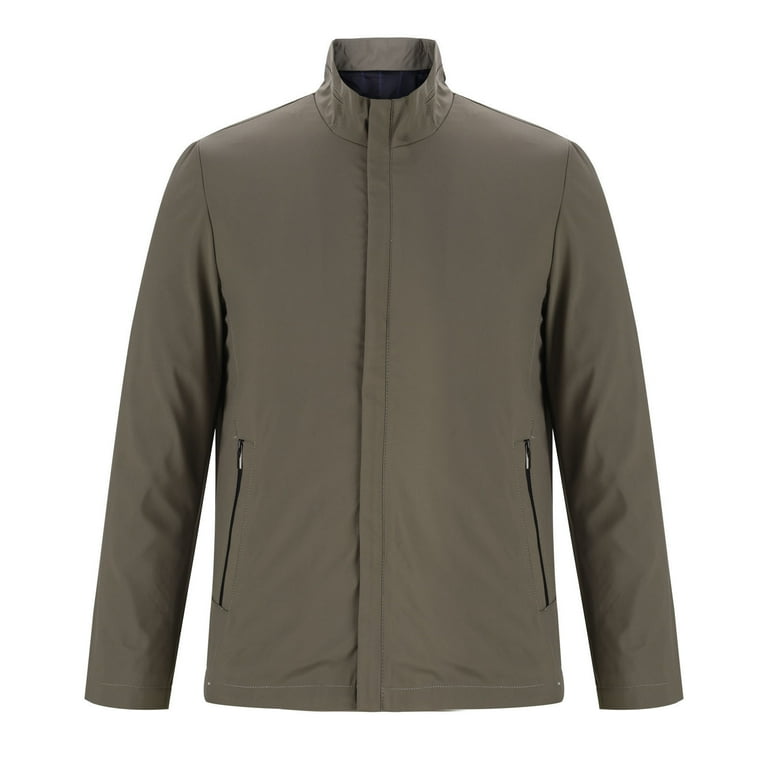 ジャケット・アウター detachable volume neck bomber jacket dzxyzu Men's Jackets Bomber Jacket Fall Winter Warm Windbreaker