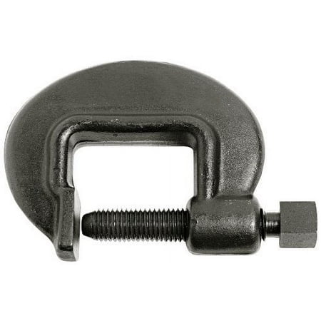 Stanley Products Extra Heavy Service Full Length Screw C-Clamps, Square Head 2 7/16" Throat Depth - 1 EA (577-4-HDL)