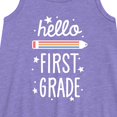 thumbnail image 2 of Instant Message - Hello First Grade - Toddler & Youth Girls A-line Dress, 2 of 5