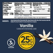 Ratio Yogurt Protein Cultured Dairy Snack, Vanilla, 25g Protein, 5.3 OZ