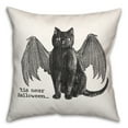thumbnail image 2 of Creative Products Tis Near Halloween Vampire Cat 18x18 Spun Poly Pillow, 2 of 3