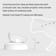 thumbnail image 3 of 15elevated Cat Food Bowls With Silicone Pet Mat, Plastic Bowl With Stand, 3 of 5