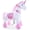 Pink, variant on PonyCycle Ride-On Unicorn Toy with Sound and Hand Brake, Kid-Powered, Ages 4-7, Pink, Ux402