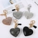 thumbnail image 2 of Llavero en forma de corazón Sonducket metal personalizado portátil negro, 2 of 6