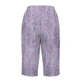 thumbnail image 5 of Mujeres Pantalones Cortos Casual Pata Recta Cordón Cintura Elástica, Suelta Y Cómoda Mujer Pantalones Cortos con Bolsillos, 5 of 5