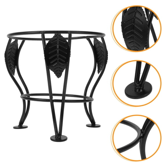 LOLIPPYY Garden Gazing Ball Stands Crystal Ball Stand 12.5x12x12In 1Pack